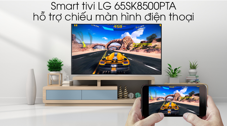 Smart Tivi NanoCell LG 4K 65 inch 65SK8500PTA
