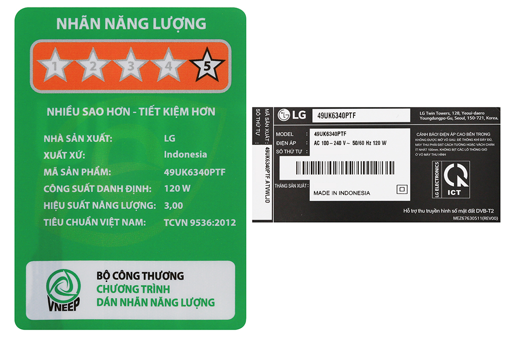Smart Tivi LG 4K 49 inch 49UK6340PTF