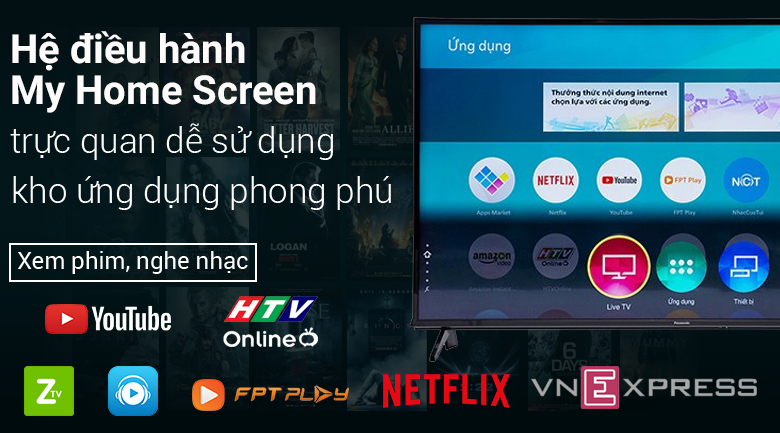 Smart Tivi Panasonic 4K 55 inch TH-55FX600V