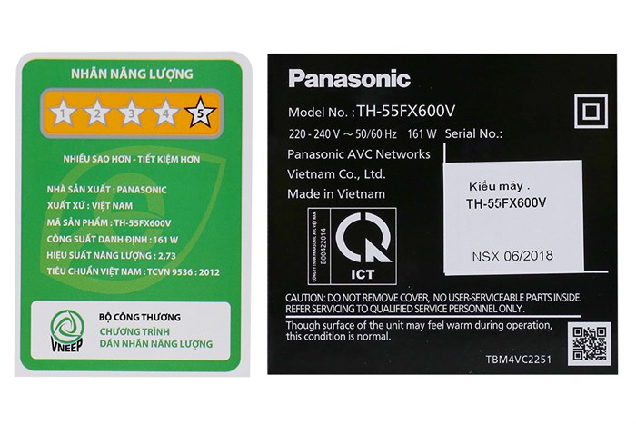Smart Tivi Panasonic 4K 55 inch TH-55FX600V
