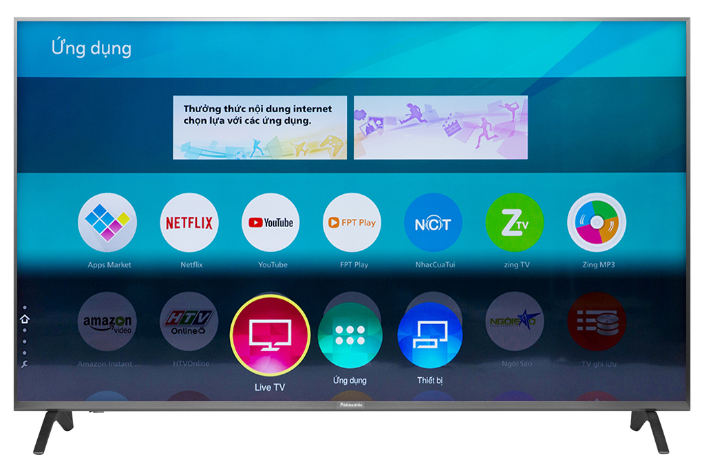 Smart Tivi Panasonic 4K 49 inch TH-49FX700V Màu Đen