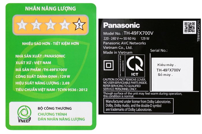 Smart Tivi Panasonic 4K 49 inch TH-49FX700V