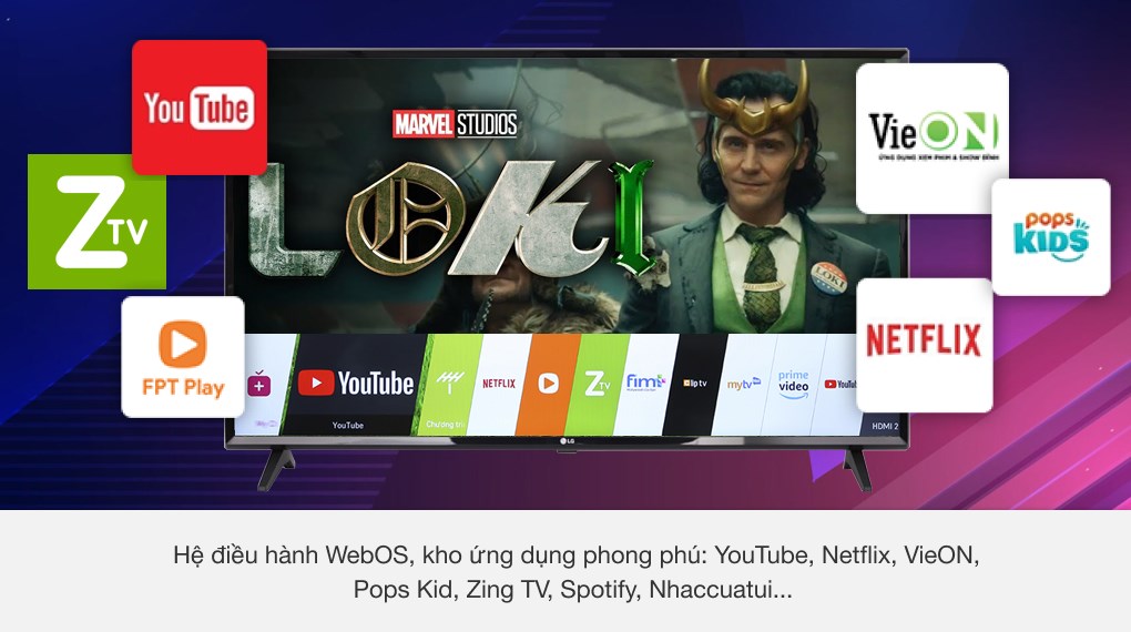 Smart Tivi LG 43 inch 43LK5700PTA