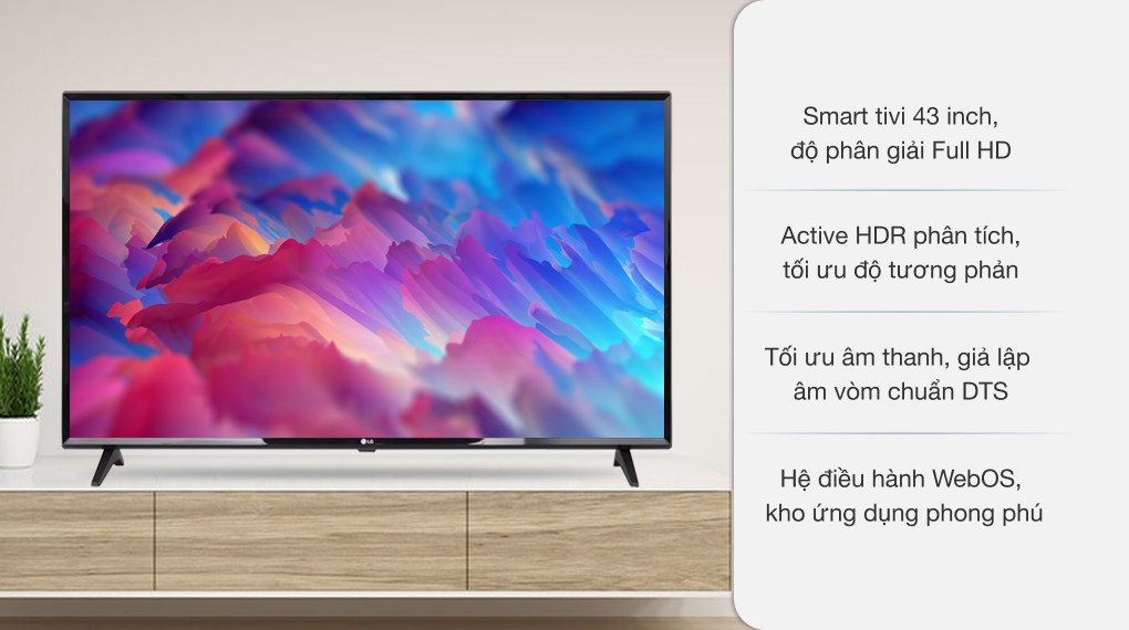 Smart Tivi LG 43 inch 43LK5700PTA