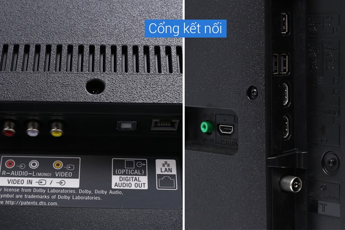 Smart Tivi Sony 4K 55 inch KD-55X7000F Màu Đen