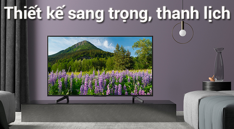 Smart Tivi Sony 4K 49 inch KD-49X7000F hình 1
