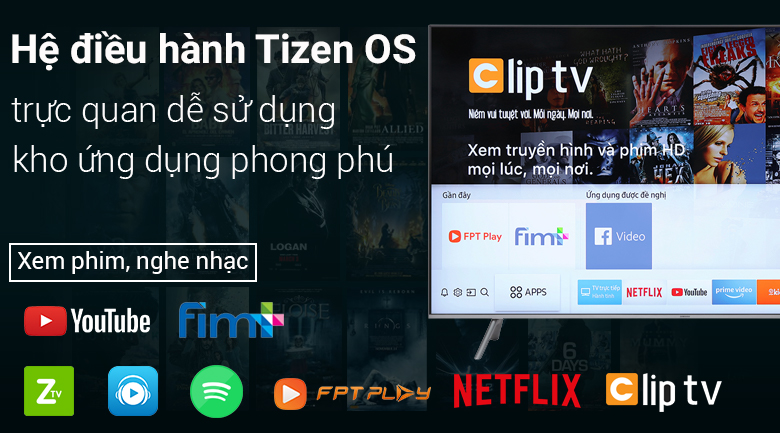 Smart Tivi QLED Samsung 4K 65 inch QA65Q6FN