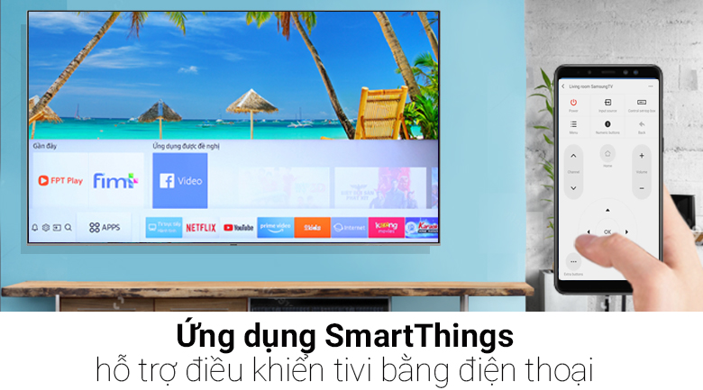Smart Tivi QLED Samsung 4K 65 inch QA65Q6FN