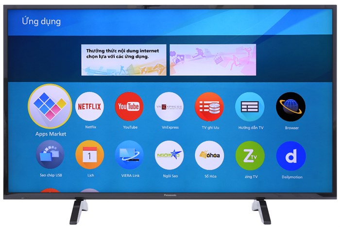 Smart Tivi Panasonic 4K 43 inch TH-43FX500V - giá tốt, có mua trả góp