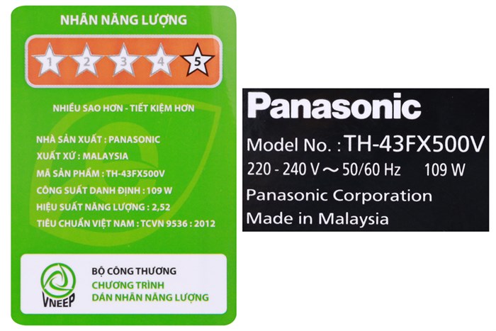 Smart Tivi Panasonic 4K 43 inch TH-43FX500V