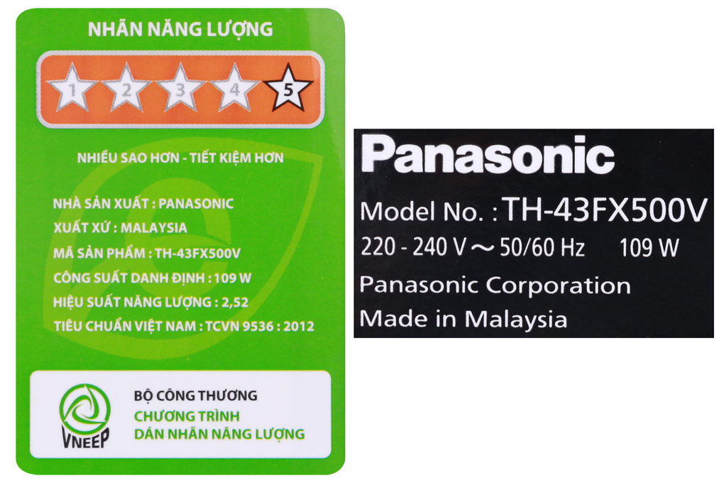 Smart Tivi Panasonic 4K 43 inch TH-43FX500V Màu Đen