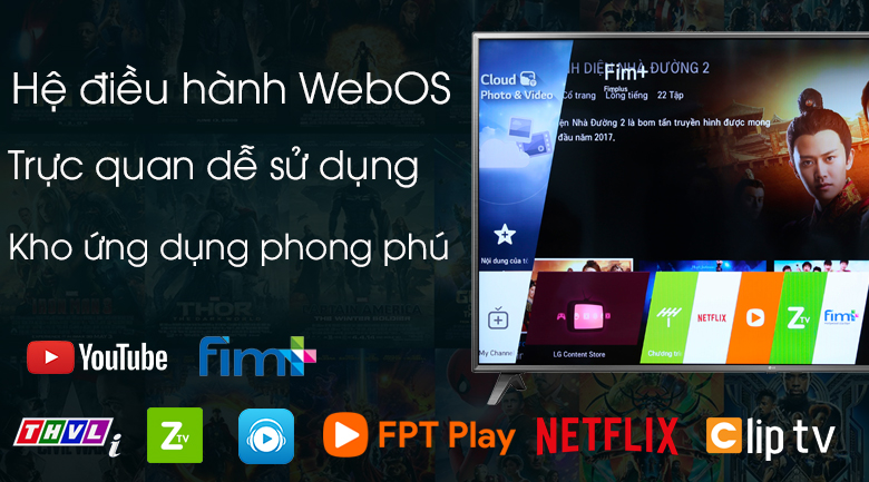 Smart Tivi LG 4K 75 inch 75UK6500PTB