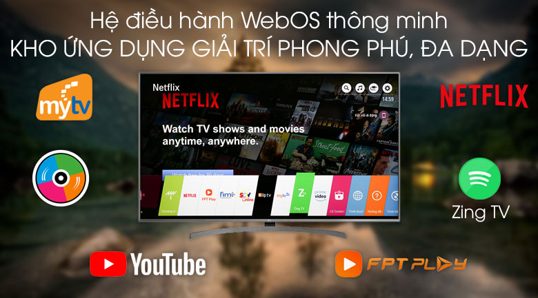 Smart Tivi LG 4K 70 inch 70UK6540PTA