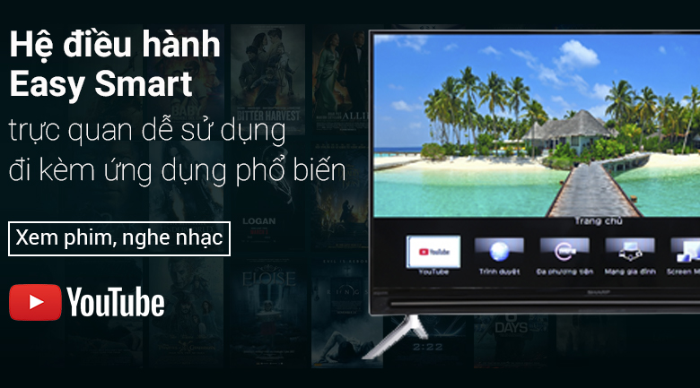Hình ảnh Smart Tivi Sharp 40 inch LC-40SA5500X