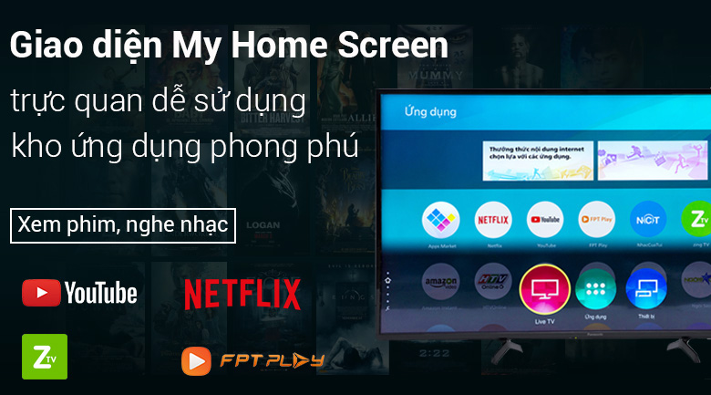 Smart Tivi Panasonic 40 inch TH-40FS500V