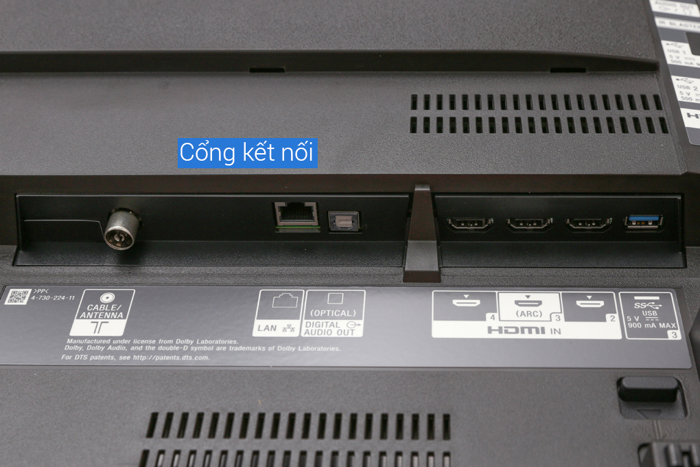 Android Tivi OLED Sony 4K 65 inch KD-65A8F Màu Đen