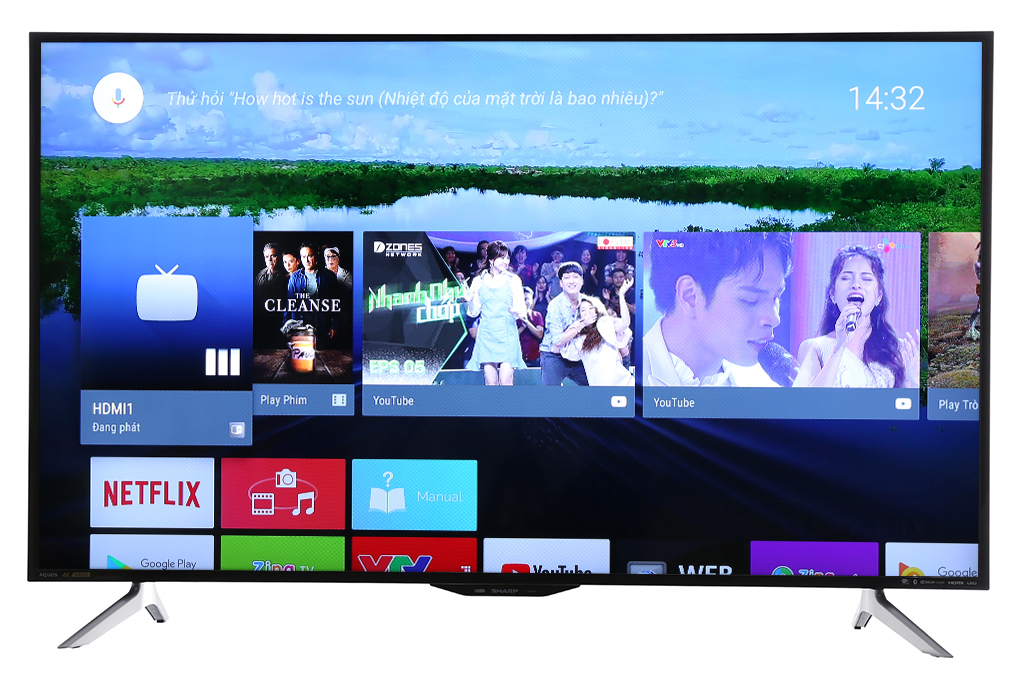 Android Tivi Sharp 4K 50 inch LC-50UA6800X