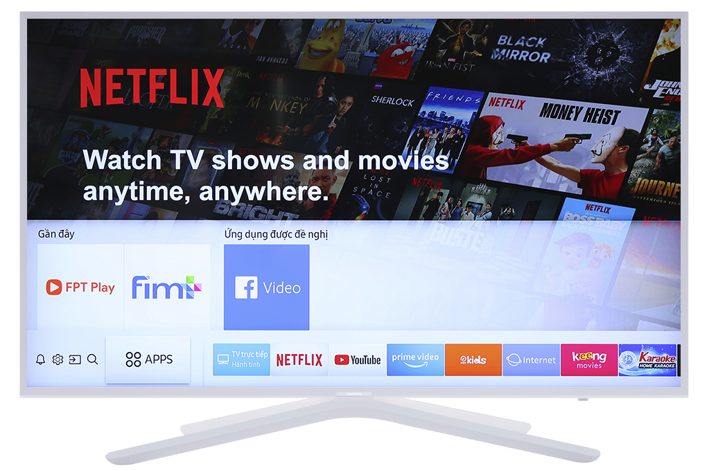 Smart Tivi Samsung 43 inch UA43N5510 Màu Trắng