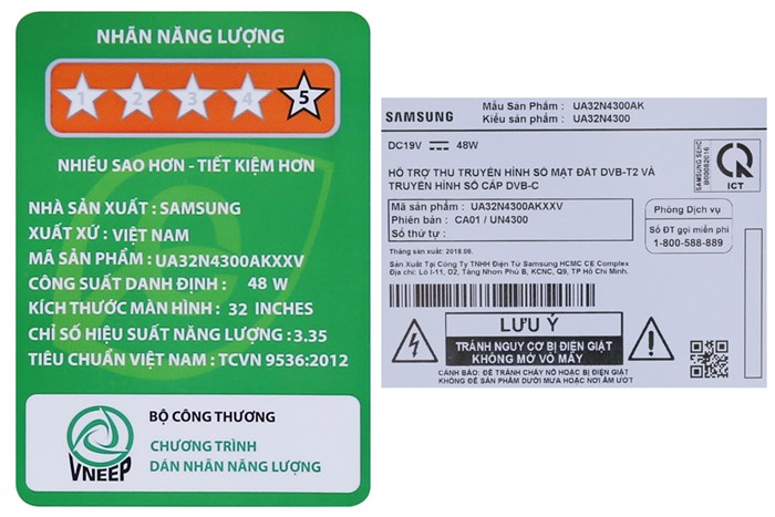 Smart Tivi Samsung 32 inch UA32N4300 Màu Đen