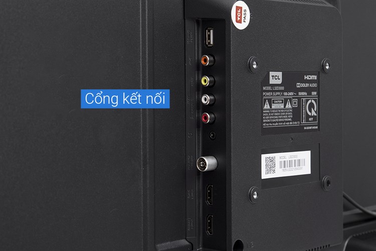 Tivi TCL 32 inch L32D3000 Màu Đen