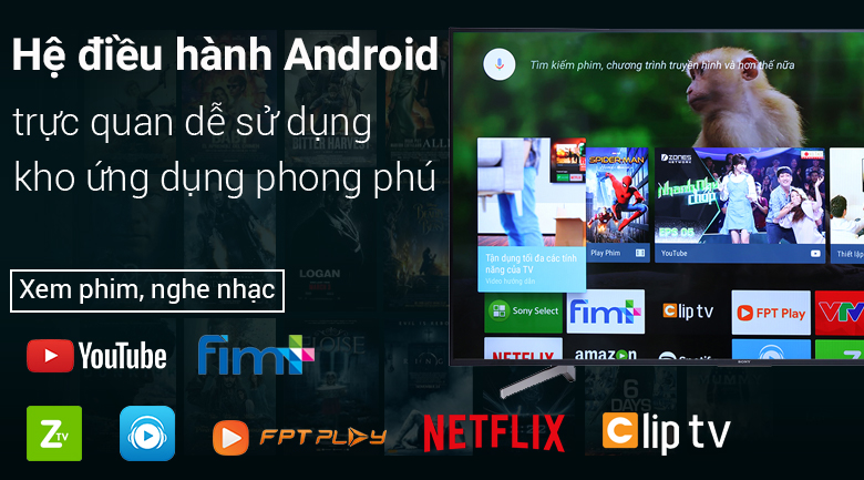Android Tivi Sony 4K 70 inch KD-70X8300F