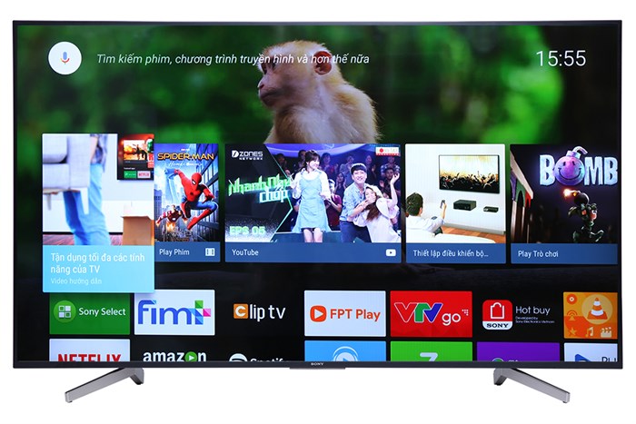 Android Tivi Sony 4K 70 inch KD-70X8300F Màu Đen