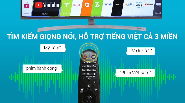 Smart Tivi NanoCell LG 4K 49 inch 49SK8000PTA