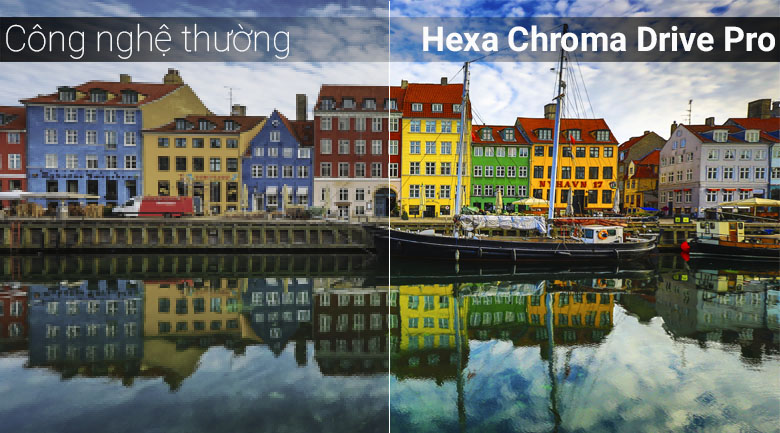 Công nghệ Hexa Chroma Drive Pro trên Smart Tivi Panasonic 4K 49 inch TH-49FX800V