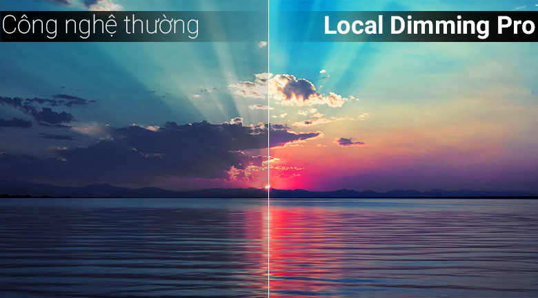 Công nghệ Local Dimming Pro trên Smart Tivi Panasonic 4K 49 inch TH-49FX800V