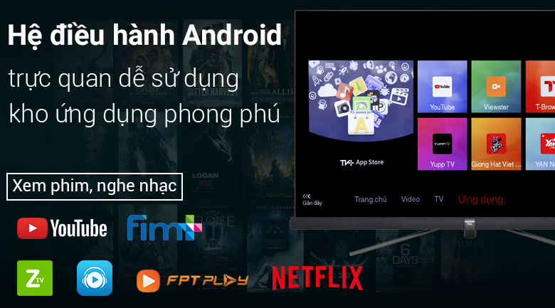 Android Tivi TCL 4K 49 inch L49C6-UF