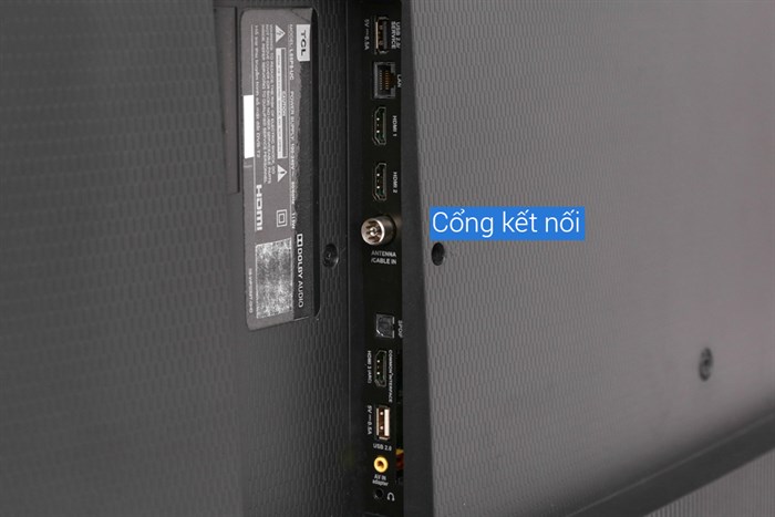 Smart Tivi Cong TCL 4K 55 inch L55P5-UC Màu Đen