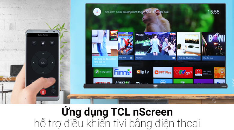 Android Tivi TCL 4K 55 inch L55C6-UF