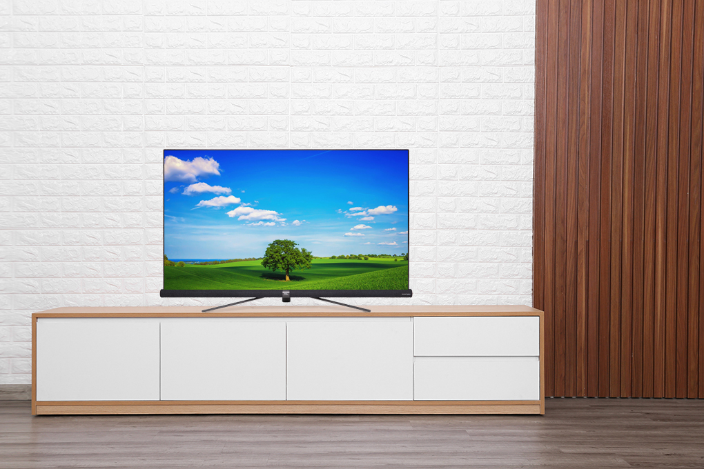 Android Tivi TCL 4K 55 inch L55C6-UF Màu Đen