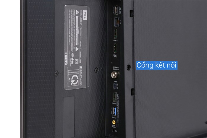 Android Tivi TCL 4K 55 inch L55C6-UF Màu Đen