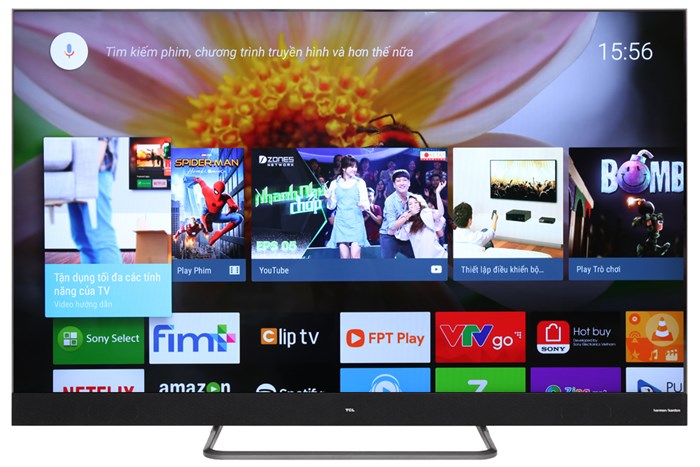 Android Tivi QLED TCL 65 inch L65X4 Màu Đen