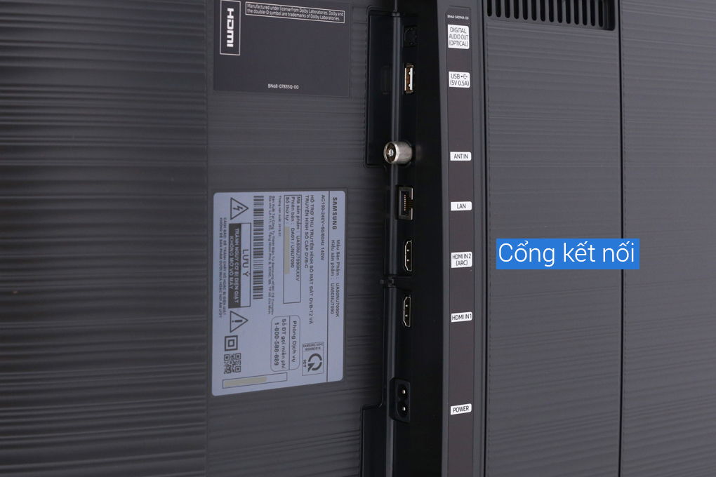 Smart Tivi Samsung 4K 50 inch UA50NU7090 Màu Đen