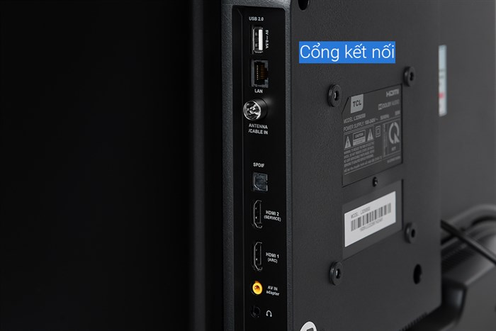 Android Tivi TCL 32 inch L32S6500 Màu Đen