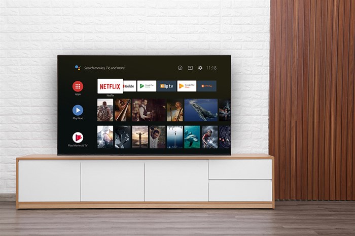 Android Tivi OLED Sony 4K 65 inch KD-65A9F Màu Đen
