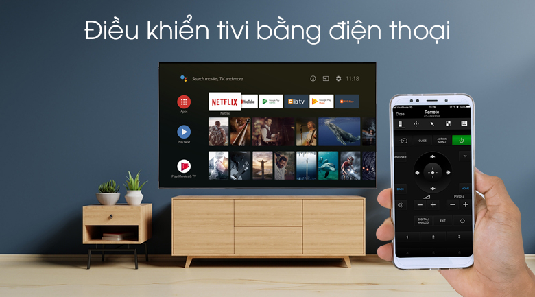 Android Tivi OLED Sony 4K 55 inch KD-55A9F