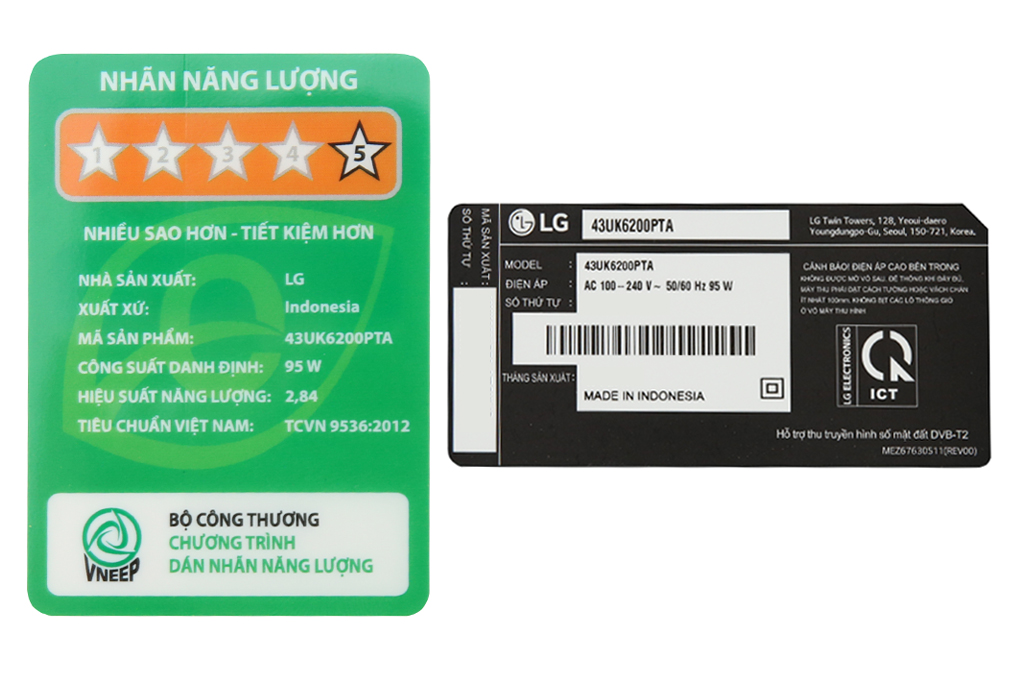 Smart Tivi LG 4K 43 inch 43UK6200PTA Màu Đen