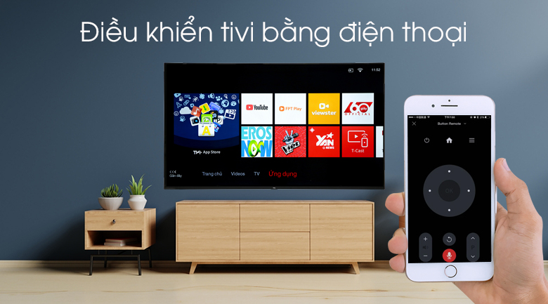 Smart Tivi TCL 4K 55 inch L55P65-UF