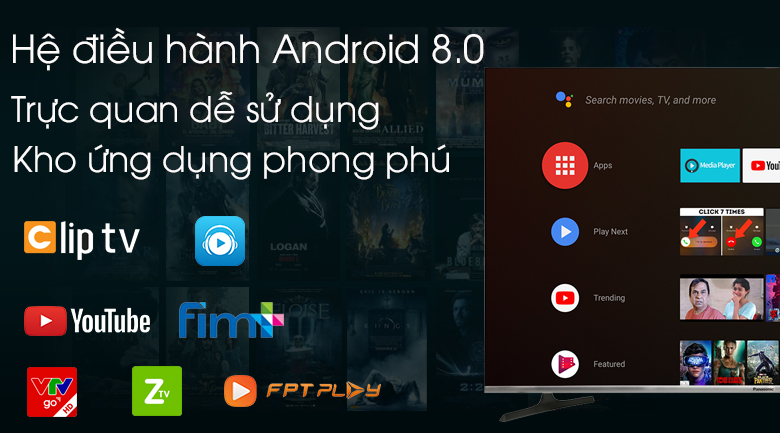 Android Tivi Panasonic 4K 49 inch 49FX650V