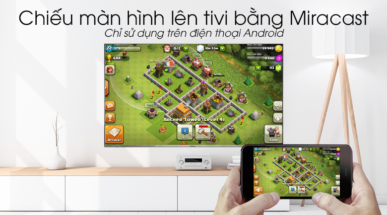 Android Tivi Panasonic 4K 55 inch 55FX650V