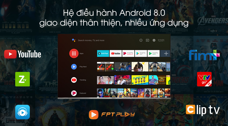 Android Tivi Panasonic 4K 55 inch 55FX650V