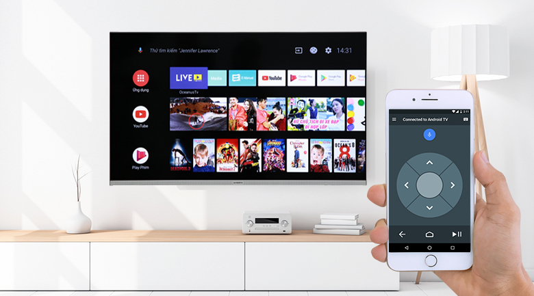 Android Tivi Skyworth 43 inch 43E6 - Android TV