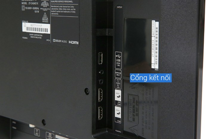 Smart Tivi Sharp 45 inch 2T-C45AE1X