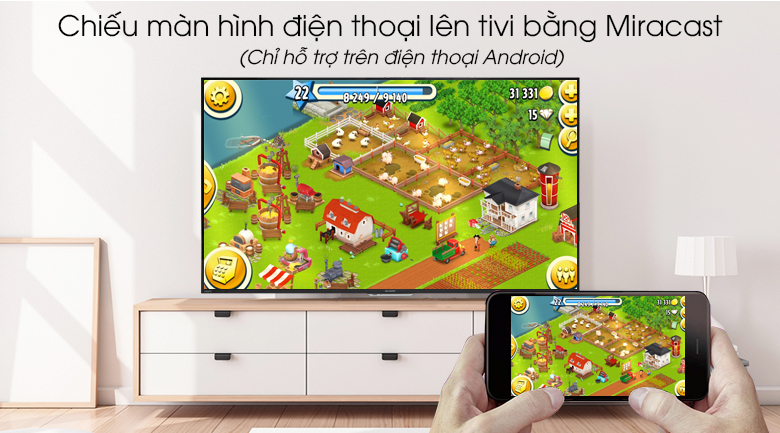 Smart Tivi Sharp 50 inch 2T-C50AE1X