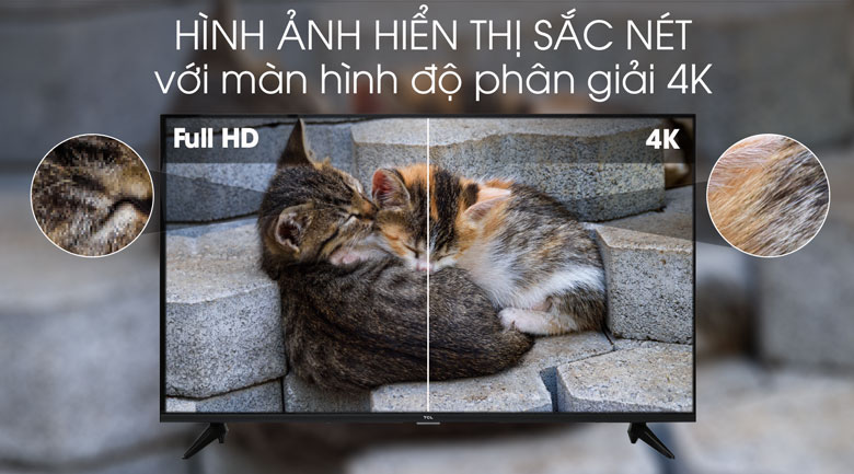 Smart Tivi TCL 4K 50 inch L50P65-UF