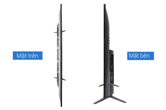 Smart Tivi TCL 4K 50 inch L50P65-UF Màu Đen