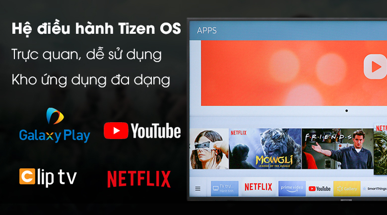 Smart Tivi Samsung 4K 55 inch UA55RU7100